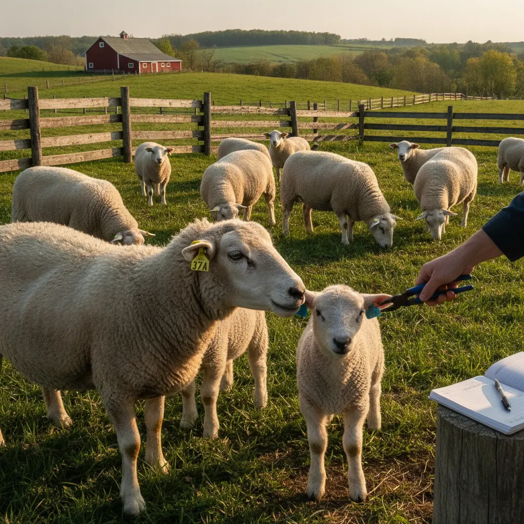 Ear Tagging and Record Keeping for Small Ruminants