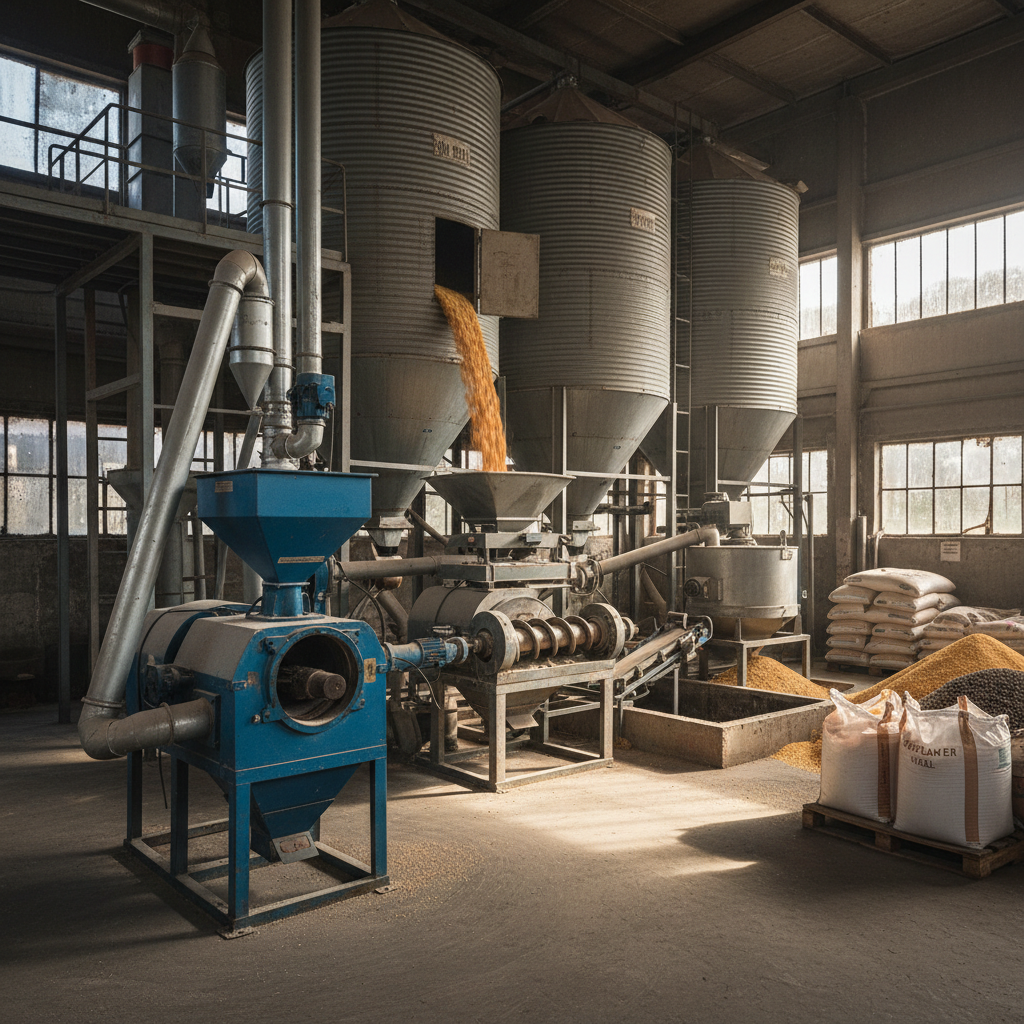 Hammer Mill Screen Size Selection for Grains